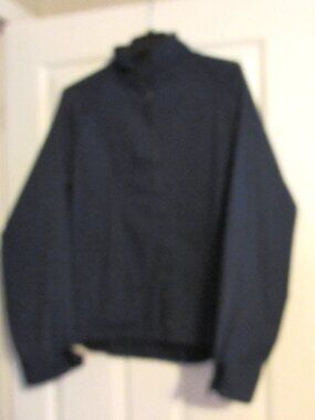 Men's LONDON FOG Lightweight Unlined Navy Jacket  Size 44 Regular